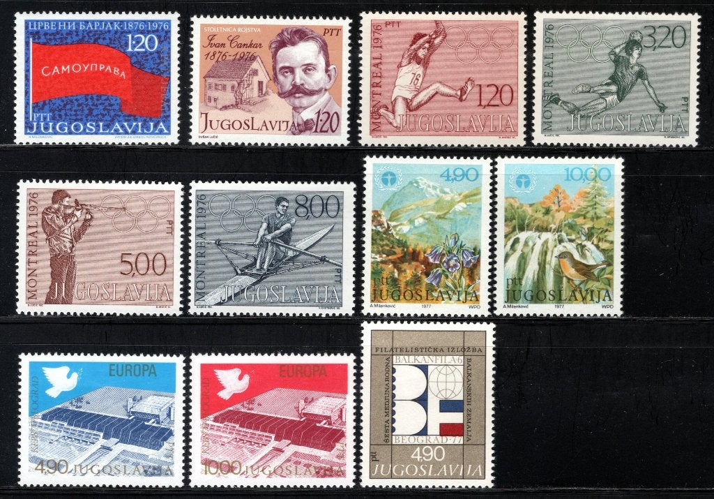 JOEGOSLAVIE Lot 1977 MNH, Verzenden, Joegoslavië, Postfris