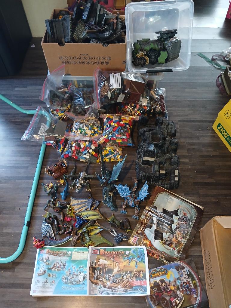 Mega bloks lot, Kinderen en Baby's, Speelgoed | Bouwstenen, Ophalen, Gebruikt, Megabloks