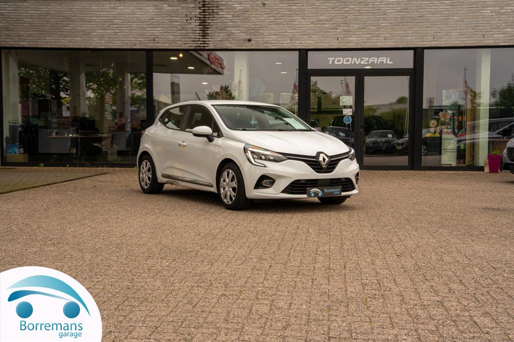 Renault Clio 1.6 E-TECH HYBRIDE Automaat/Carplay/Navi/Parke, Auto's, Renault, 0 min, USB, 0 kg, Wit