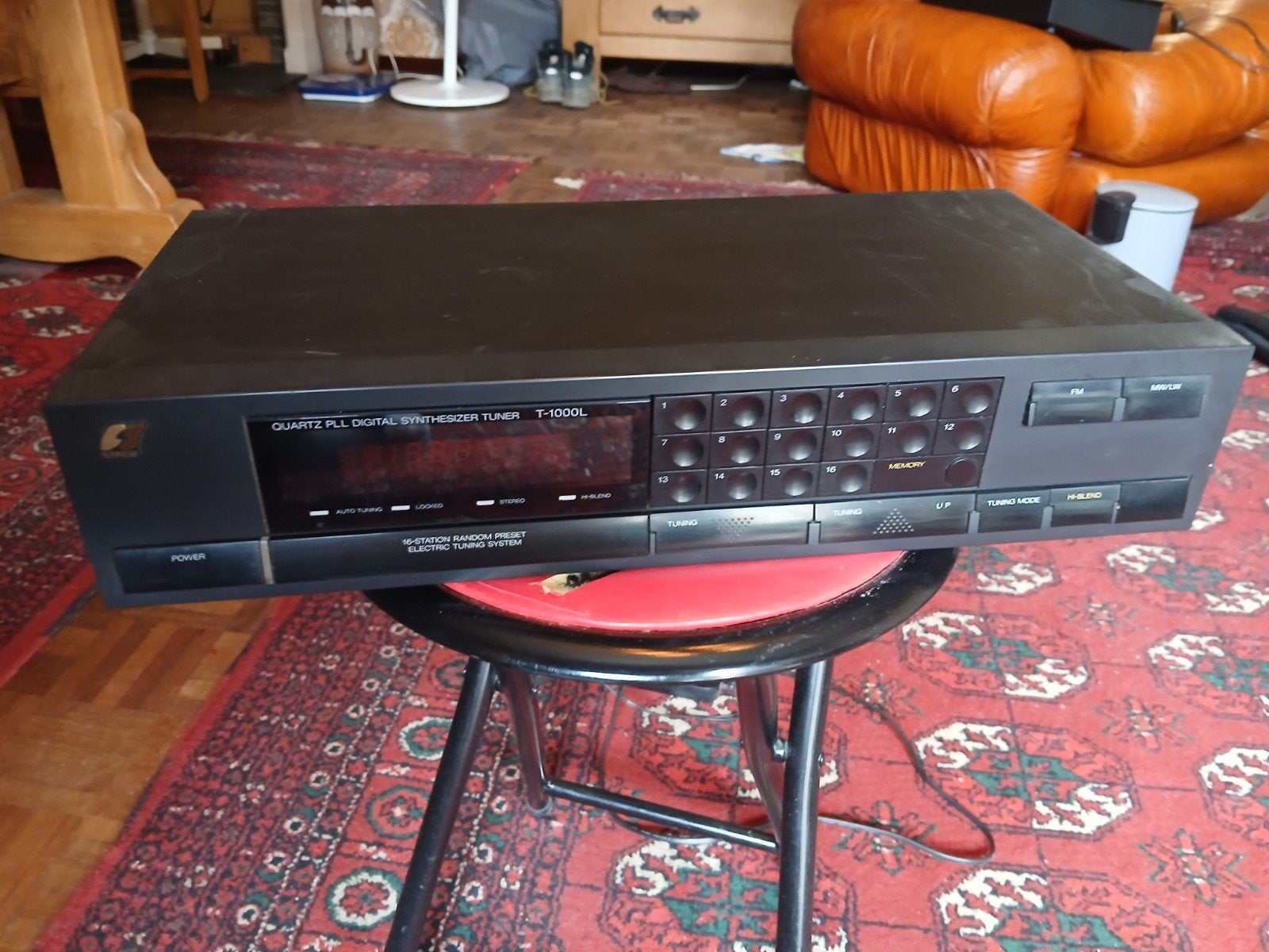 Sansui T-1000L - Tuner stéréo Quartz PLL Digital Synthesizer, Enlèvement ou Envoi