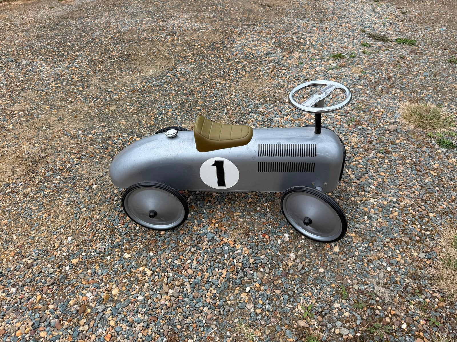 Porteur Goki voiture de course rétro, Enlèvement, Comme neuf