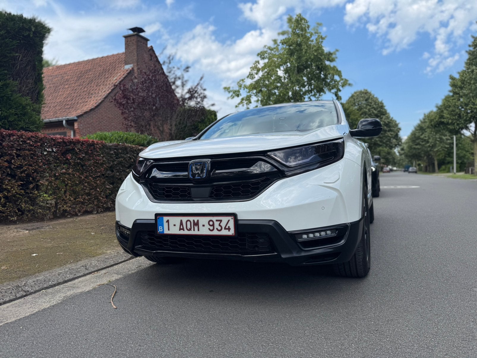 ***Honda Crv Hybride 2021***, Auto's, Automaat, Wit, Leder, Bedrijf