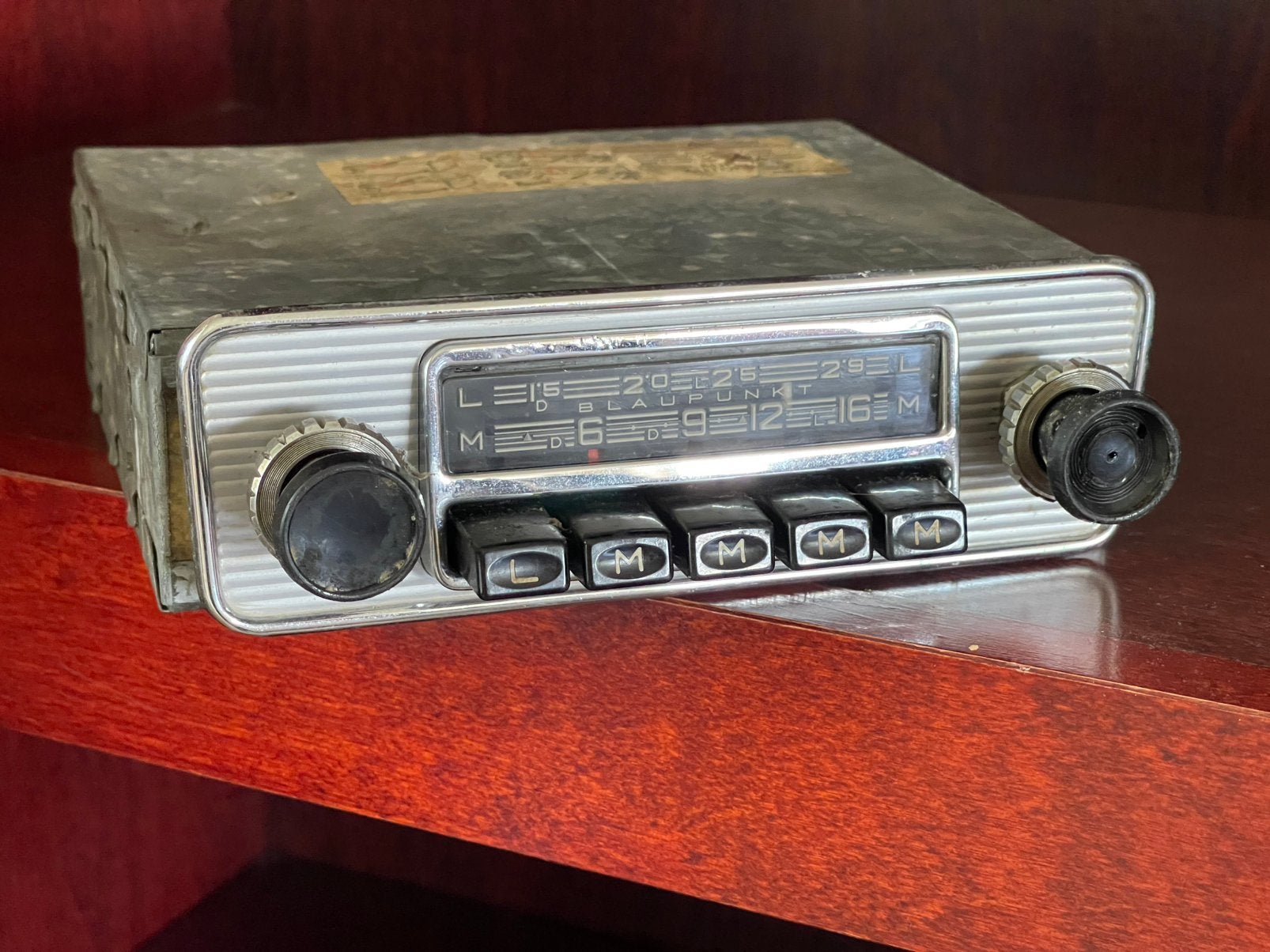 Vintage Blaupunkt Bremen autoradio (KDB 951-804) – Oldtimer, Ophalen, Gebruikt