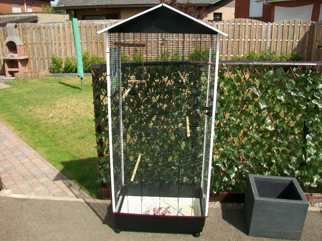 Ferplast Vogelkooi XL, Dieren en Toebehoren, Vogels | Hokken en Kooien, Ophalen, Gebruikt, Kunststof, Vogelkooi