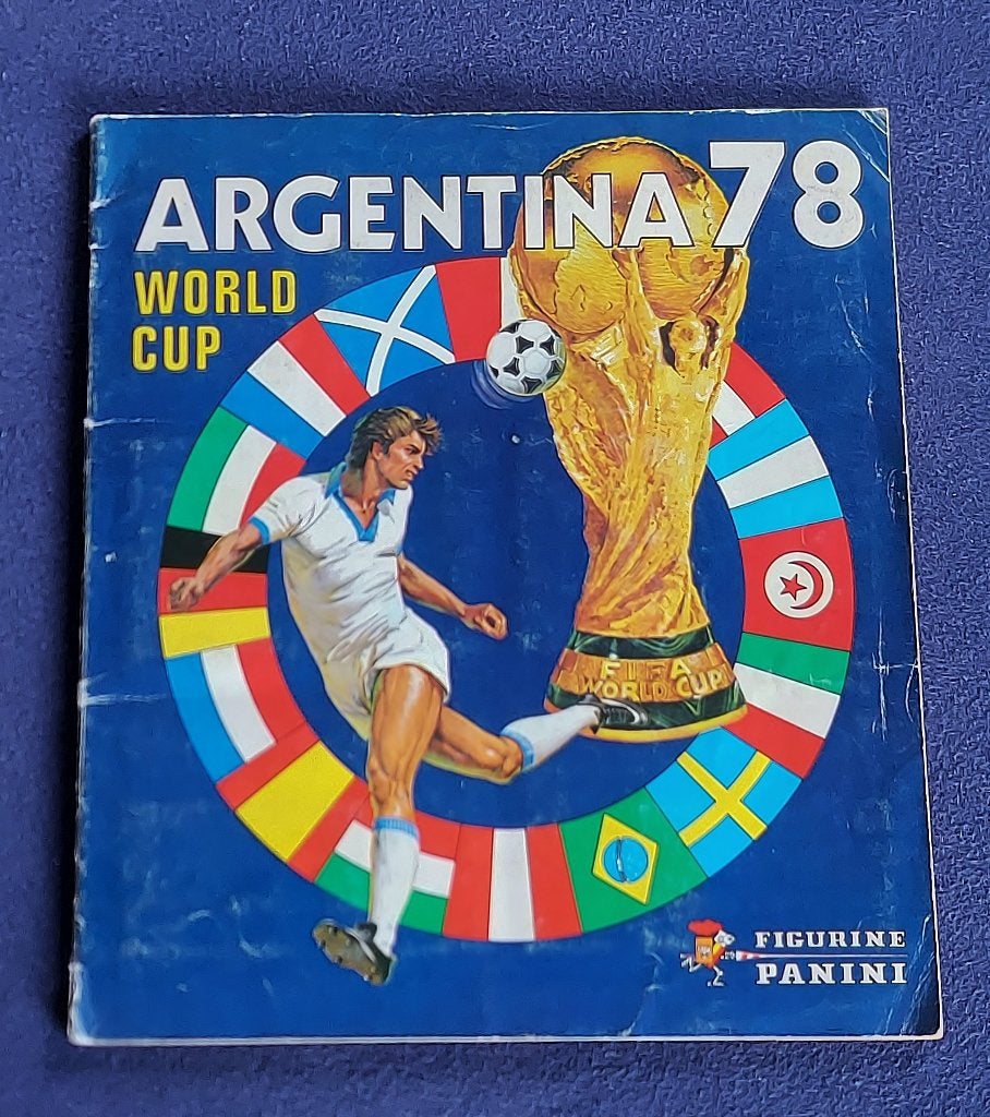 Panini sticker album voetbal ' WK Argentina 78 ' –volledig-, Verzamelen, Ophalen of Verzenden, Gebruikt, Poster, Plaatje of Sticker