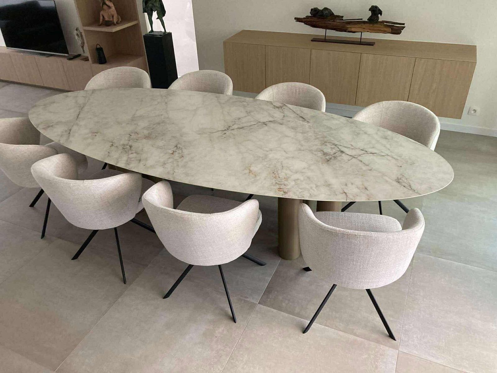 Tafel keramiek 300x120cm nieuw!, Tuin en Terras, Tuintafels, Wagenaarstraat 39, Verzenden, Algu design, Nieuw