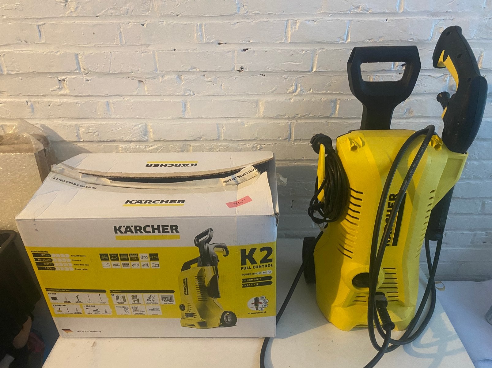 Karcher k2, Ophalen, Zo goed als nieuw
