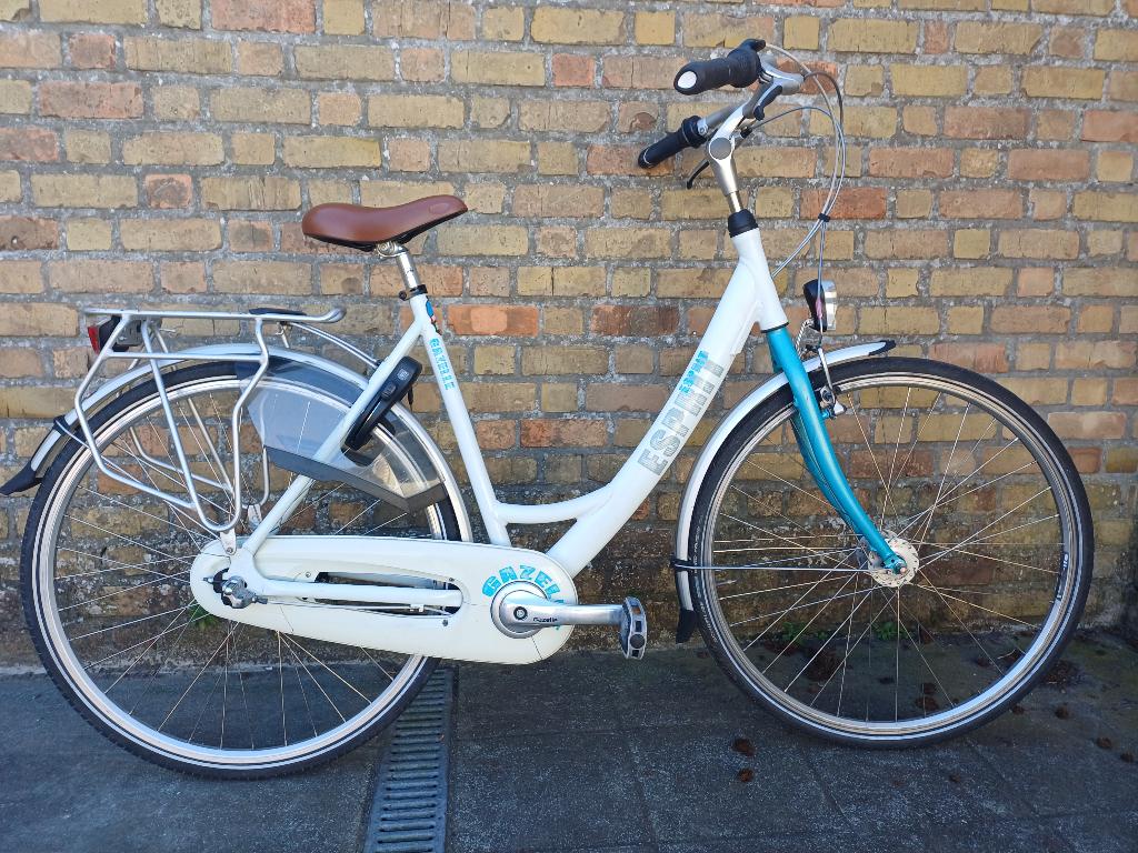 Gazelle Esprit maat 51/53, Fietsen en Brommers, Fietsen | Dames | Damesfietsen, Zo goed als nieuw, Gazelle, Versnellingen, 50 tot 53 cm