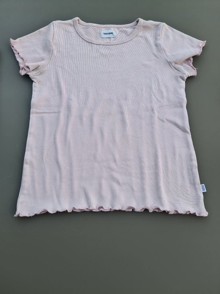 Oud roze t-shirt, Filou & Friends, 134, Kinderen en Baby's, Kinderkleding | Maat 134, Ophalen, Zo goed als nieuw