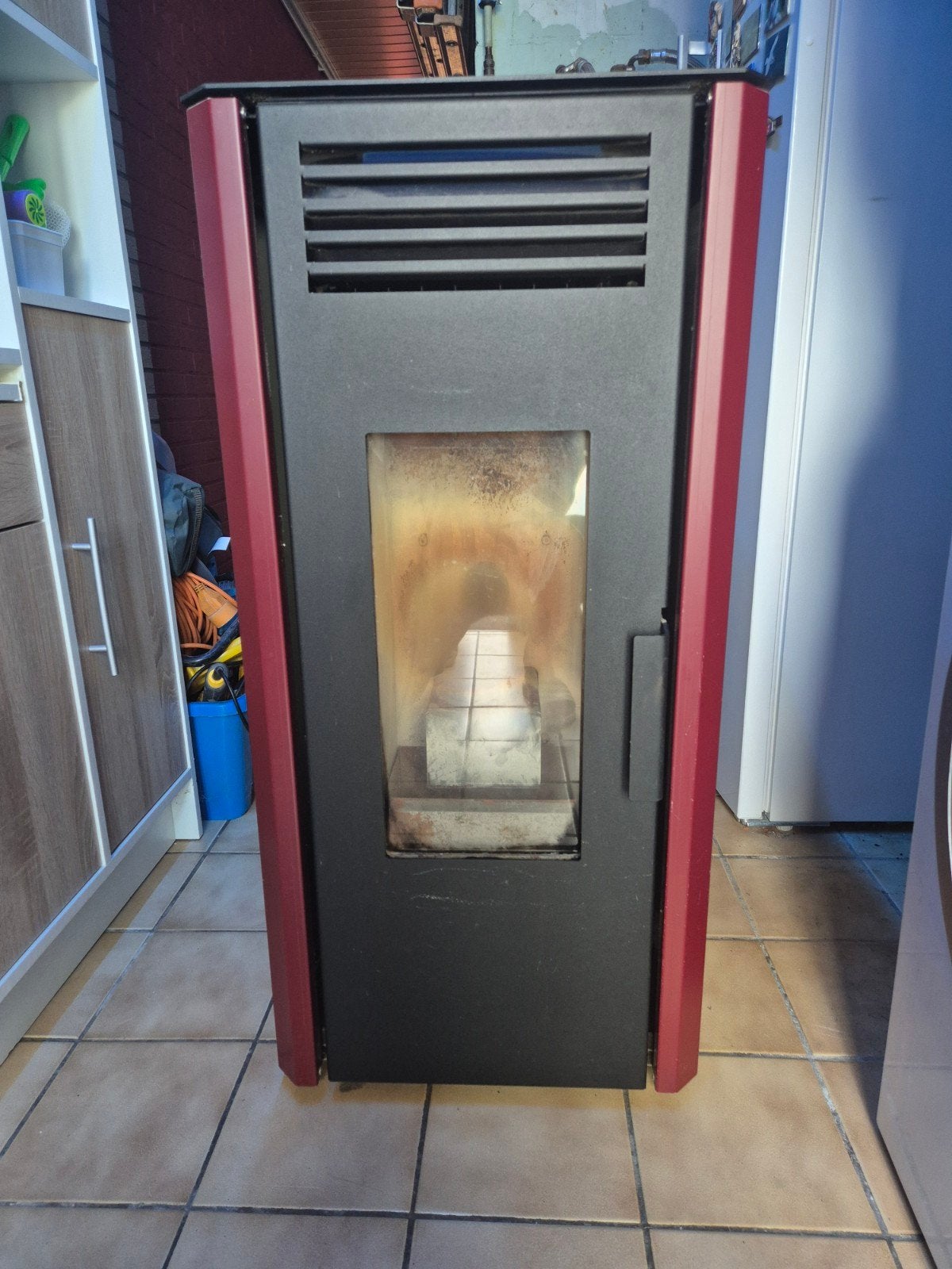 Poêle à granulés Extrastove, Autres carburants, Enlèvement, Utilisé, Poêle à granulés