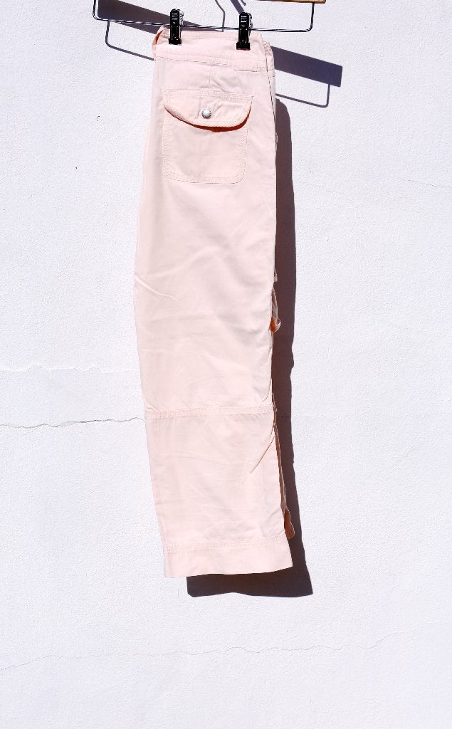 Lichtroze cropped broek - Maat 36, Somewhere, Ophalen of Verzenden, Zo goed als nieuw, Roze