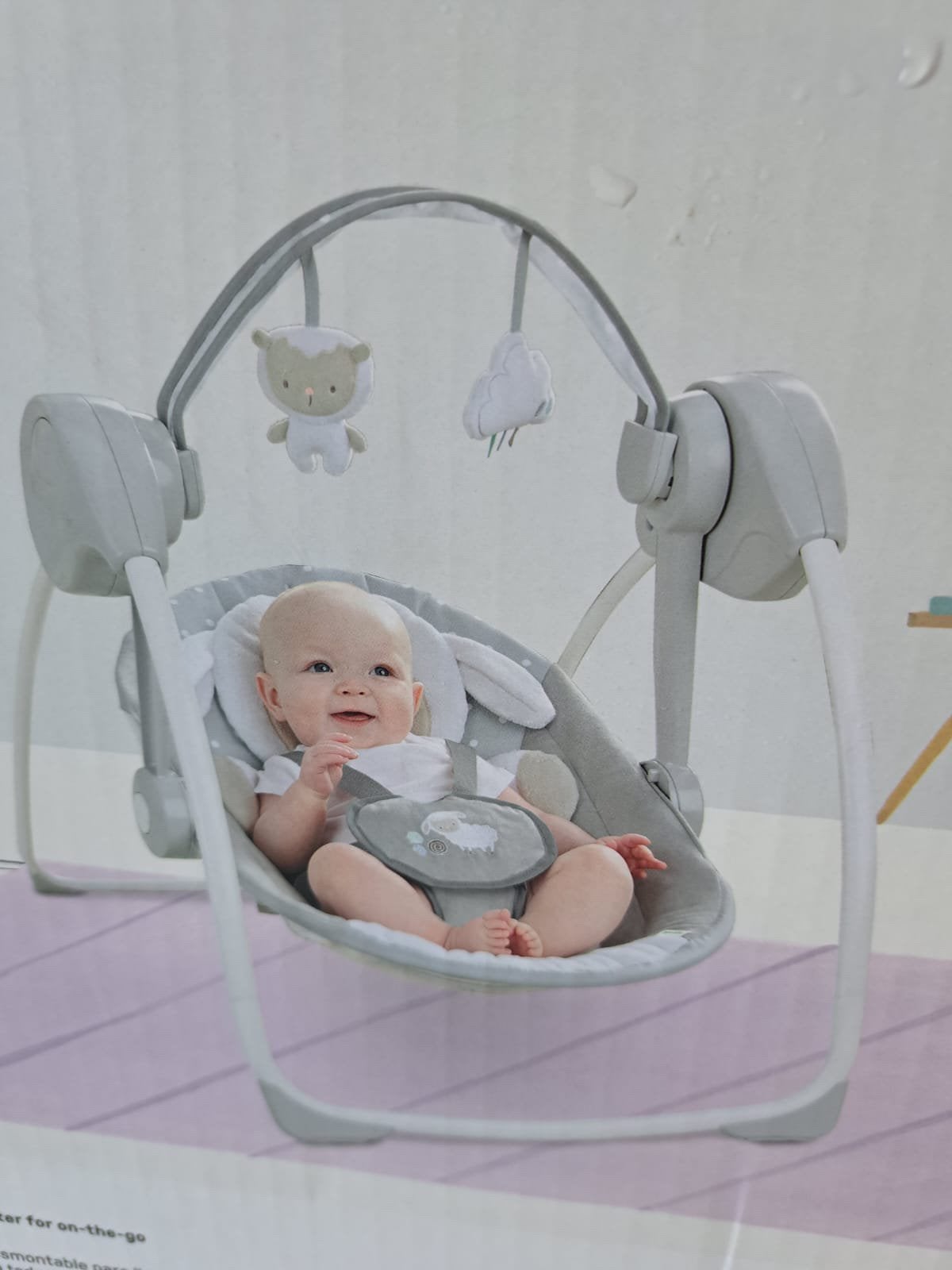 Balancelle électrique bébé, Autres marques, Avec ceinture(s), Enlèvement, Utilisé
