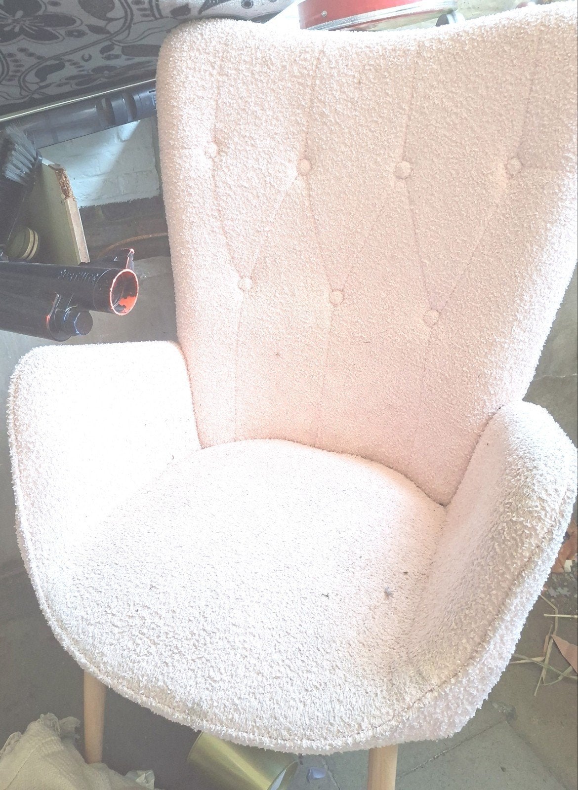 Chaise princesse rose - en très bon état, Enlèvement, Autres couleurs