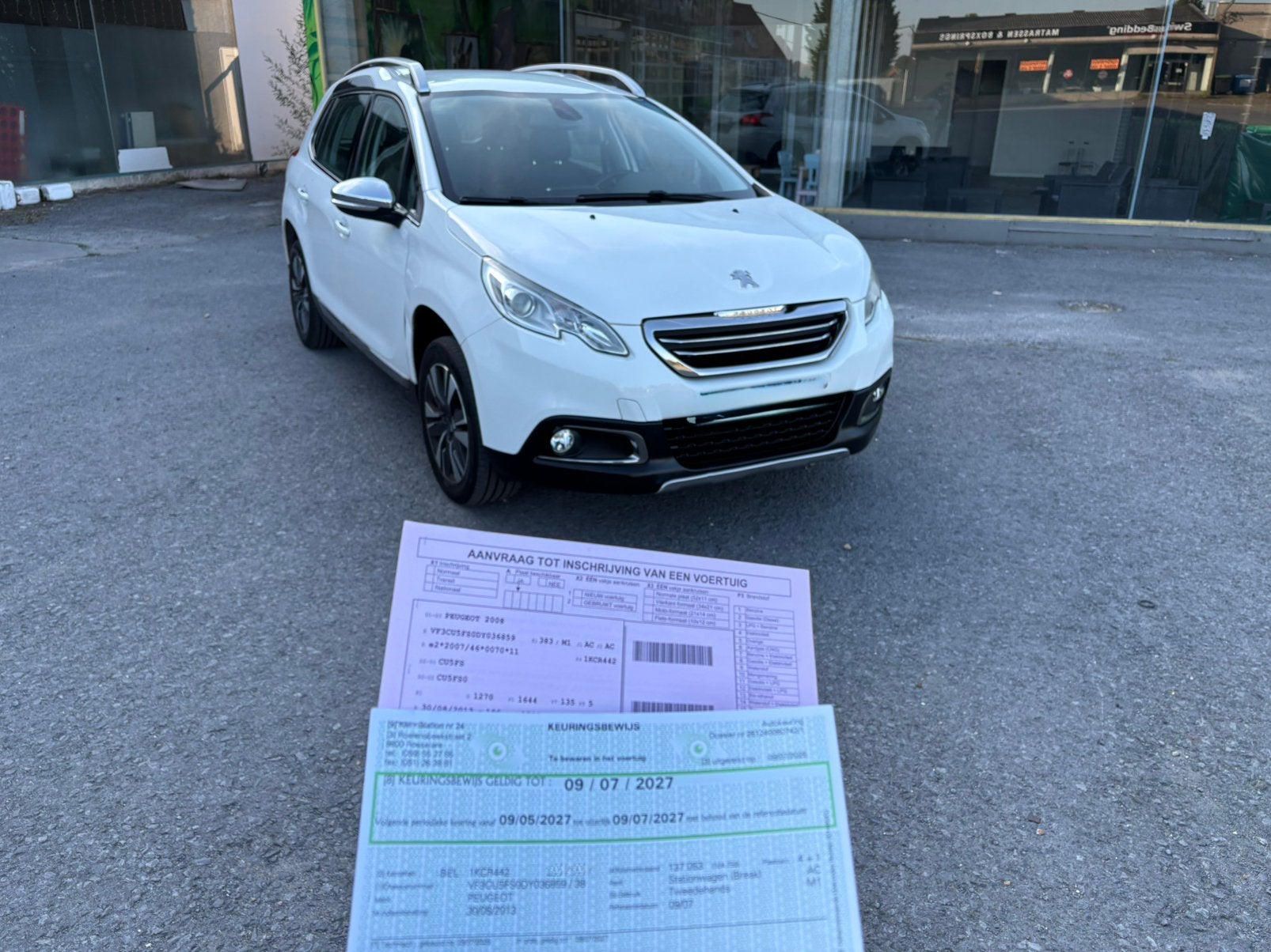 Peugeot 2008 1.6 benzin gekeurd voor verkoop, Bedrijf, Te koop, Benzine