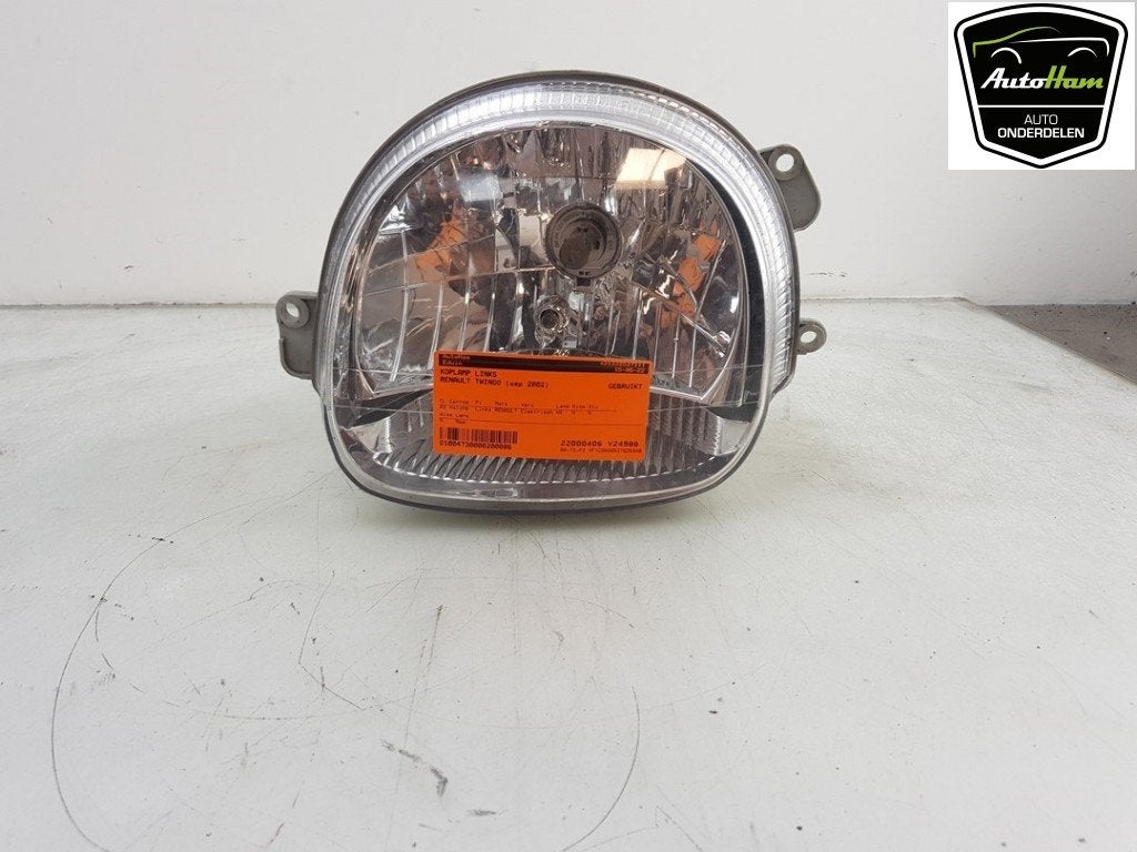 PHARE / OPTIQUE AVANT GAUCHE Twingo (C06) (|7701049686|), Utilisé, Renault