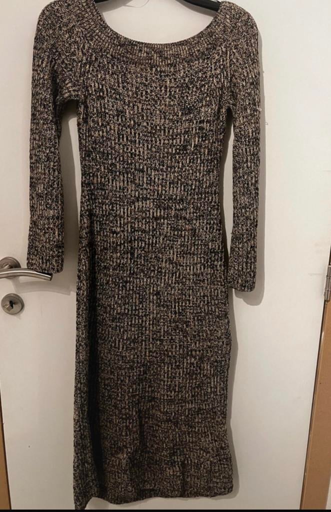 Lange gebreide jurk, Kleding | Dames, Ophalen, Zo goed als nieuw, Maat 36 (S)