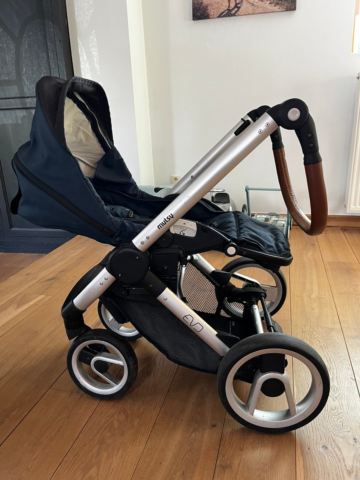 Kinderwagen en koets - mutsy Evo, Kinderen en Baby's, Kinderwagens en Combinaties, Ophalen, Gebruikt, Combiwagen, Mutsy
