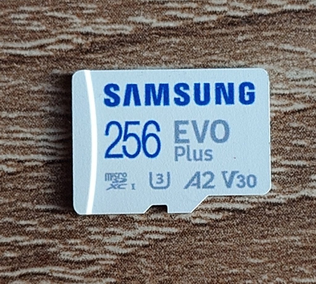 Samsung EVO Plus microSDXC 256 GB U3 V30 A2 (2024 Model), Verzenden, Zo goed als nieuw, Samsung, MicroSDXC