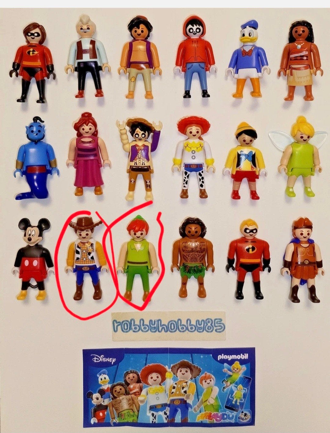 kinder playmobil disney, Enlèvement