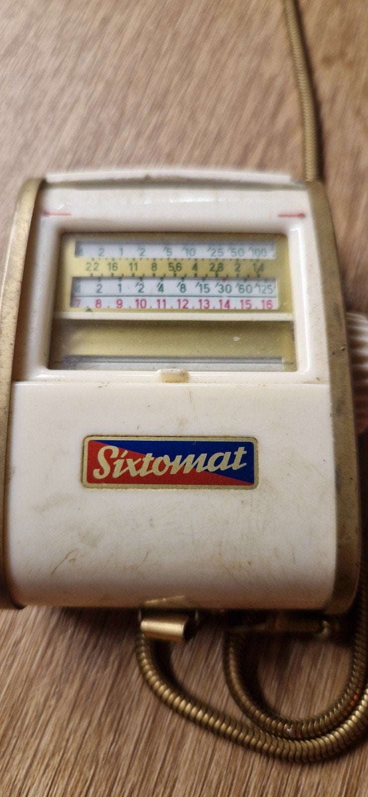 vintage lichtmeter, Ophalen of Verzenden, Gebruikt