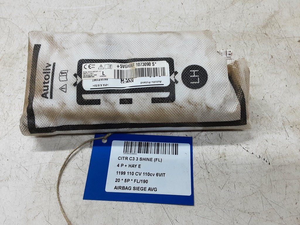 STOEL AIRBAG LINKS VOOR Citroën C3 (SX / SW) (9824498180), Auto-onderdelen, Gebruikt, Citroën, Kontakt-citroen@citroen.com, Citroën Deutschland GmbH