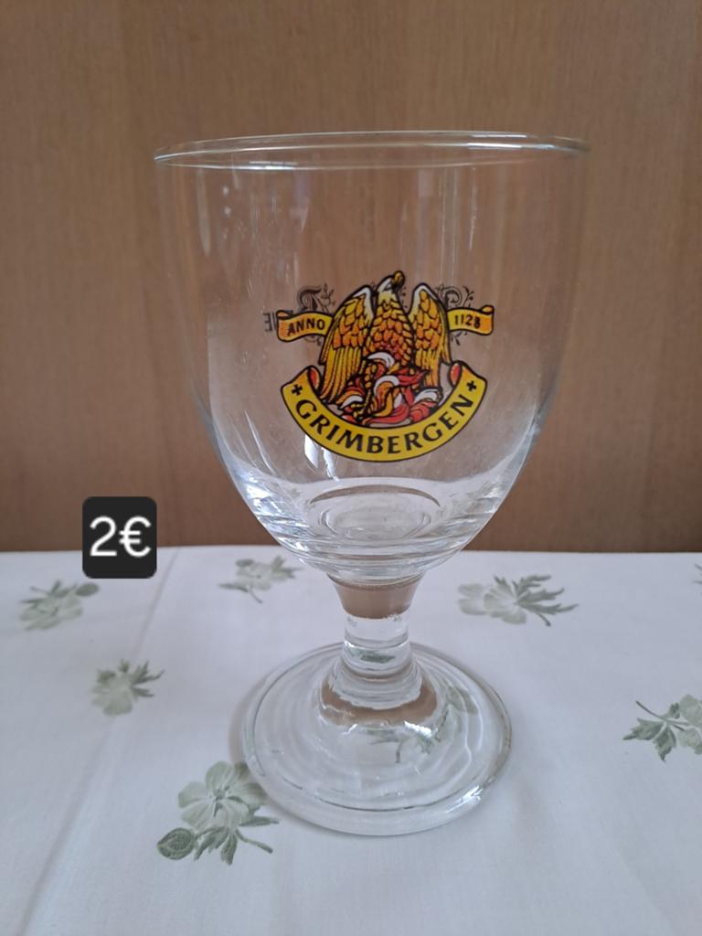Grimbergen, Ophalen, Bierglas