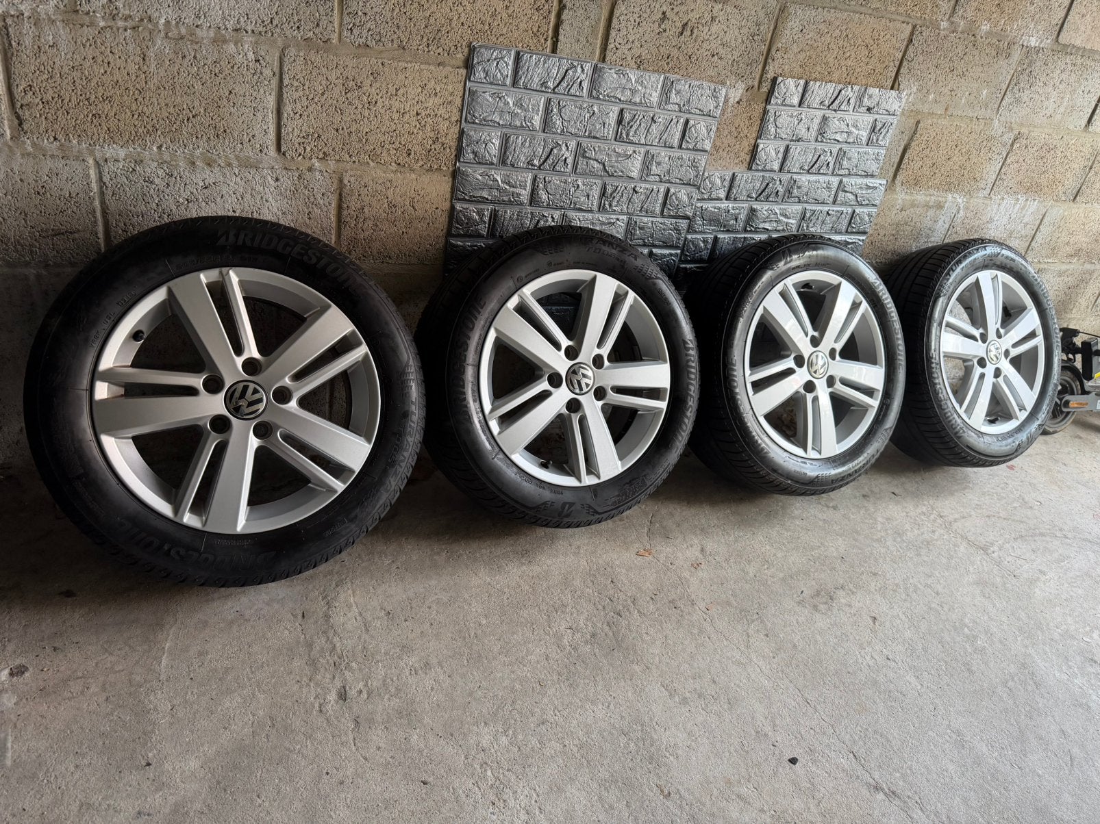 Orginele Volkswagen velgén 205.55.16, Auto-onderdelen, Ophalen of Verzenden, Band(en)