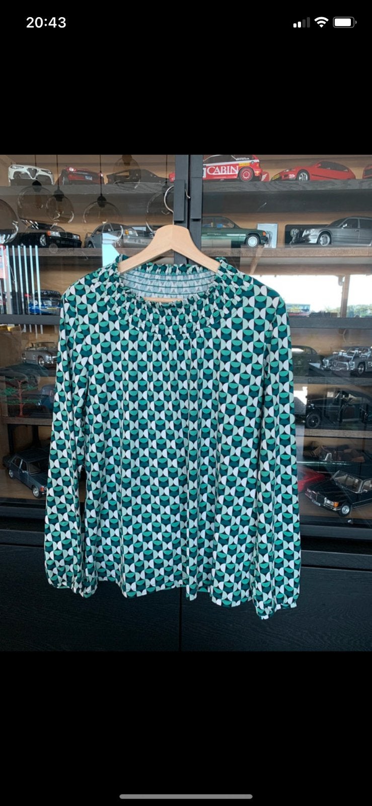 Damart blouse, Kleding | Dames, Ophalen of Verzenden, Gedragen, Maat 46/48 (XL) of groter, Blauw