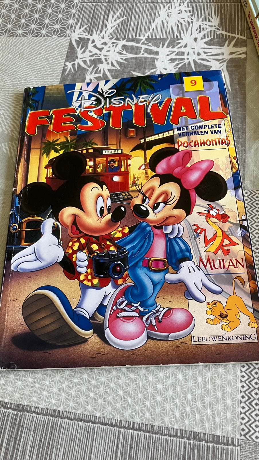Strip Disney Festival, Ophalen, Gelezen