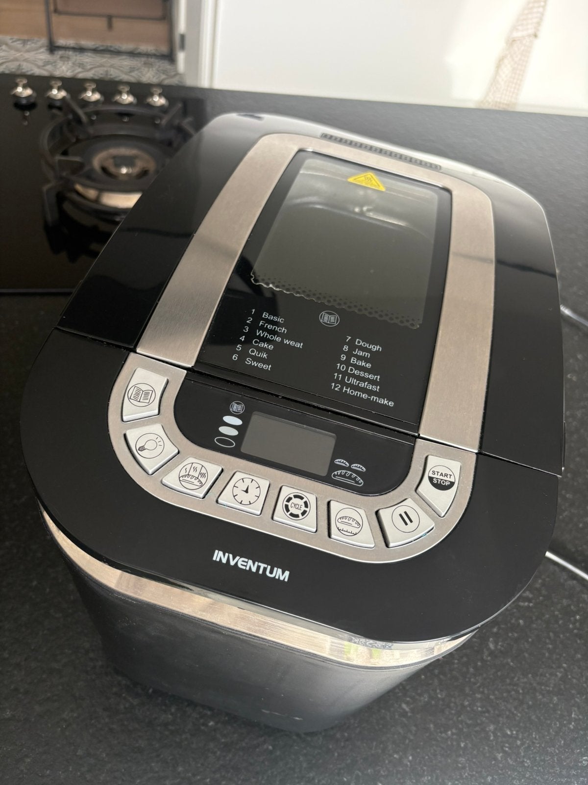Inventum broodbakmachine, Electroménager, Fenêtre transparente, Enlèvement, Avec minuteur, 1200 à 1600 grammes de pâte