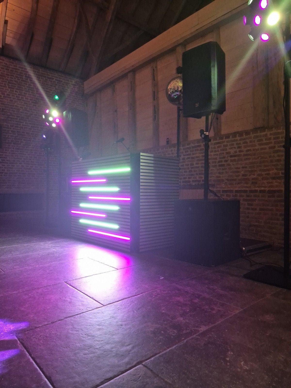 Complete DJ PA Set: 2x EV ZLX-15P + 2x EV ELX 118P Sub (Hoez, Enlèvement, Utilisé