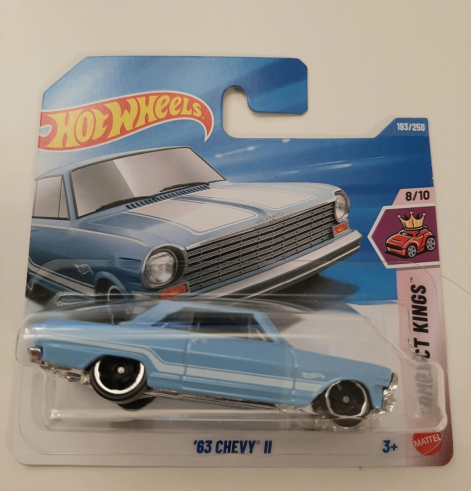 Hotwheels '63 Chevy ll, Ophalen of Verzenden