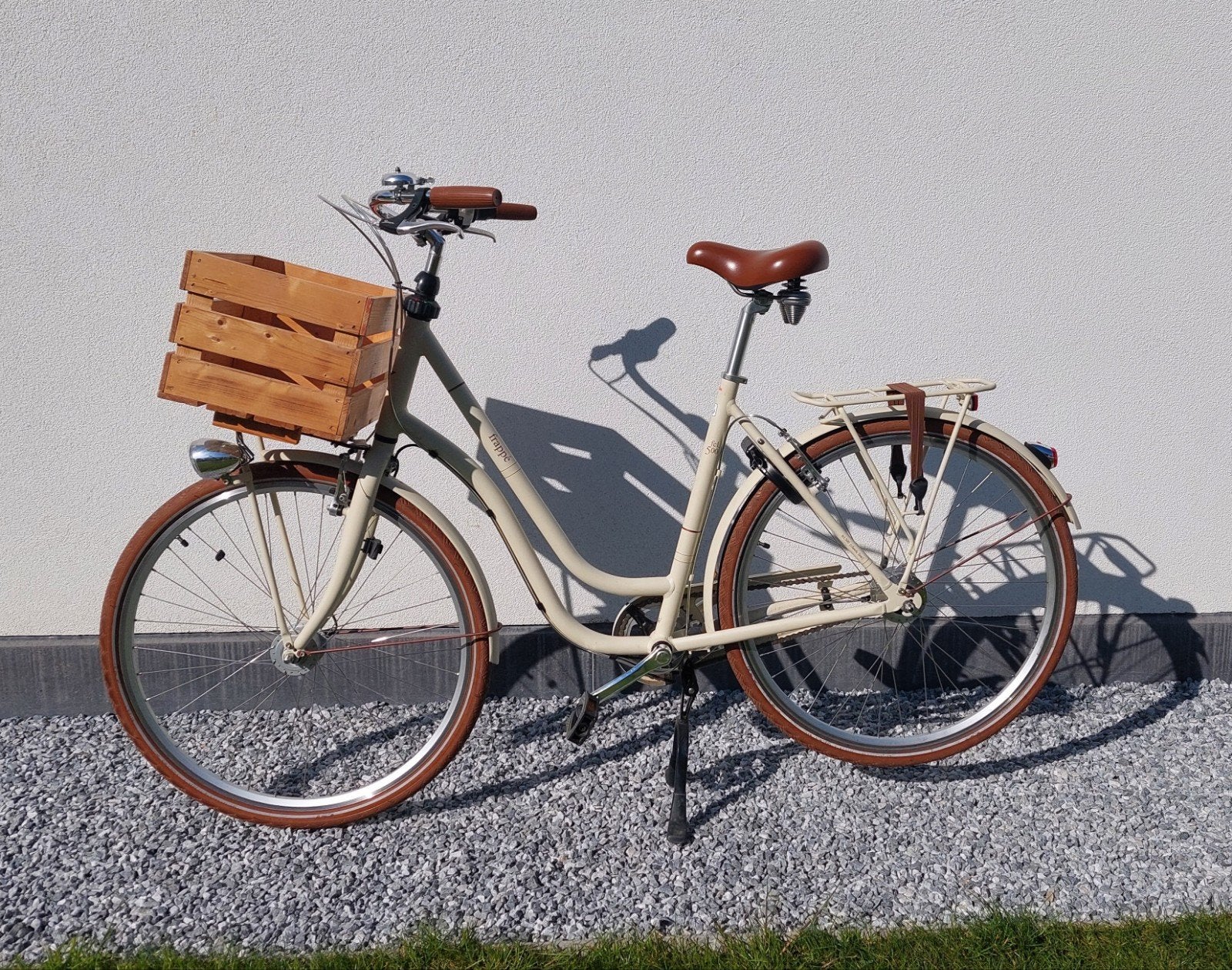 damesfiets Frappé FCL500 maat 54cm, Fietsen en Brommers, 53 tot 56 cm, Velgrem, Versnellingen, Zo goed als nieuw