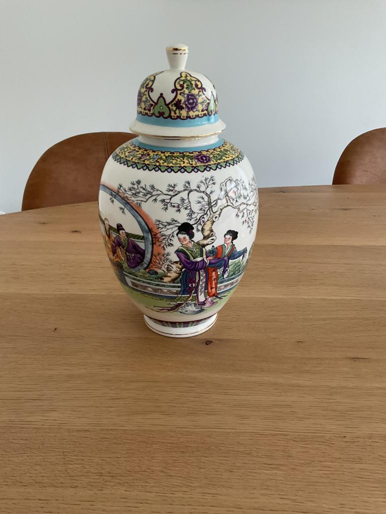 Chinees motief keramiek van Fratelli Gialletti, Ophalen
