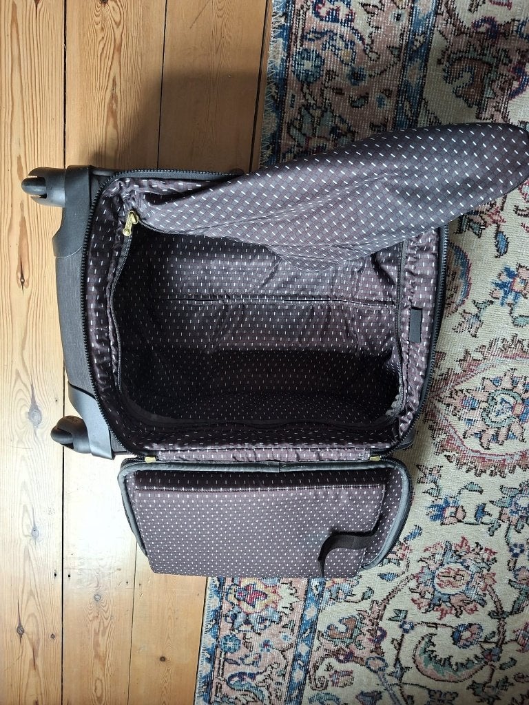 Kipling koffer klein, Ophalen, Uitschuifbare handgreep, Gebruikt, 50 tot 60 cm