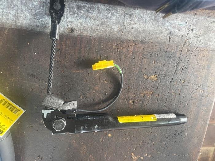 Gordelspanner links van een Fiat 500, Gebruikt, -, -, Ophalen of Verzenden