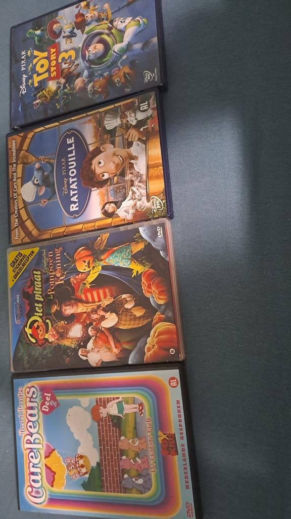 4 DVD'S, Vanaf 6 jaar, Ophalen, Gebruikt, Kinderprogramma's en -films