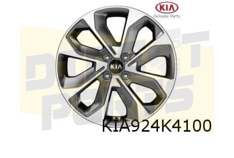 Kia Stonic velg alu. 6.5J x 17" type B (10/17-9/20) Originee, Auto-onderdelen, -, -, Nieuw, 17 inch