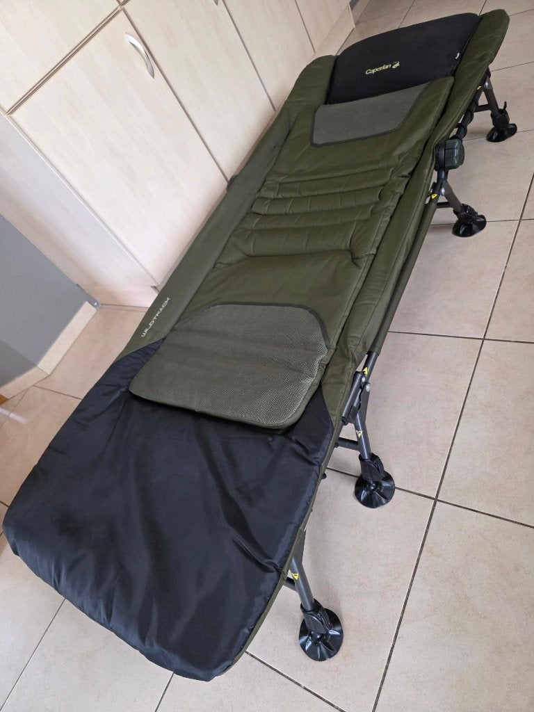 Bedchair Caperlan, Watersport en Boten, Hengelsport | Karpervissen, Ophalen, Zo goed als nieuw