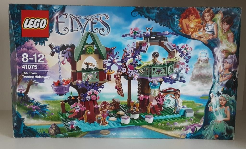 Lego Elves boomhut - compleet, Overige thema's, Lego, Ophalen of Verzenden, Zo goed als nieuw