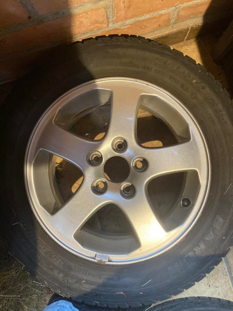 Saab Alu 42 velgen, Auto-onderdelen, Ophalen, Gebruikt, 15 inch, Velg(en)
