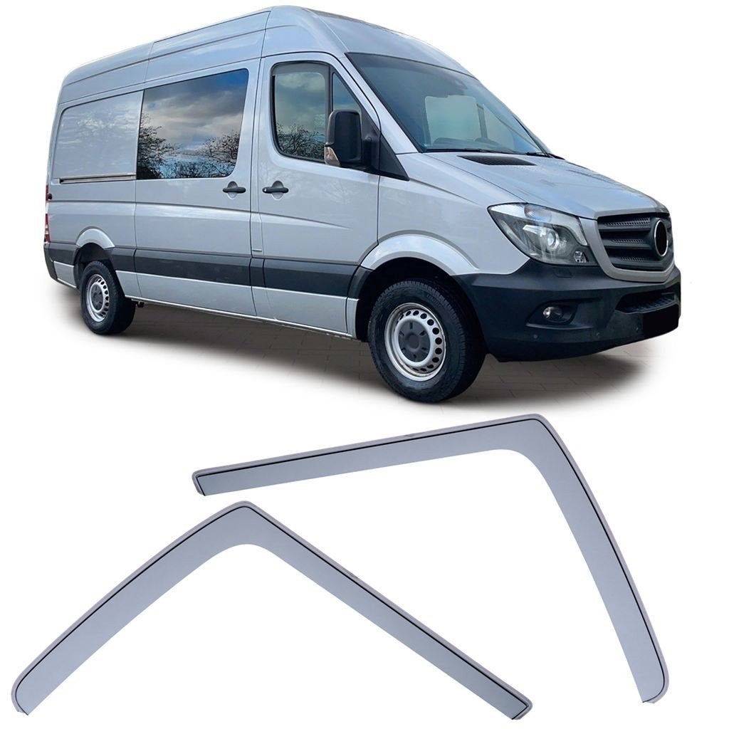 Zijwindschermen Zijwind Regen Voor MB Sprinter W906 2006 t/m, Verzenden