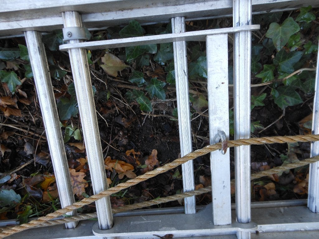 échelle en aluminium, Bricolage & Construction, Enlèvement, Utilisé, Échelle