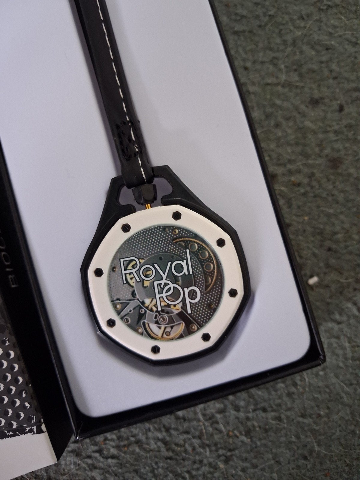 Audemars Piguet x Swatch Royal Pop Ocho Negro, Overige materialen, Zakhorloge, Nieuw, Ophalen of Verzenden