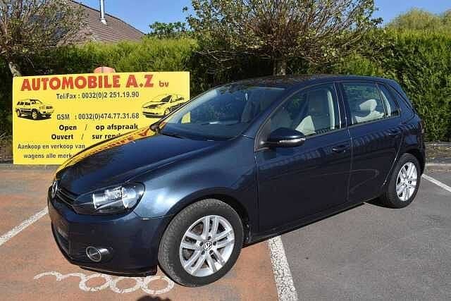 Volkswagen Golf 1.6 CR TDi Highline GPS/Airco***12M, Euro 5, Beige, Entreprise, Boîte manuelle