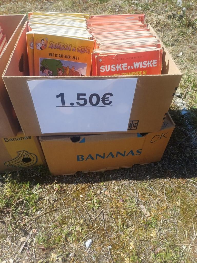 350 Suske en wiske strips, Boeken, Ophalen