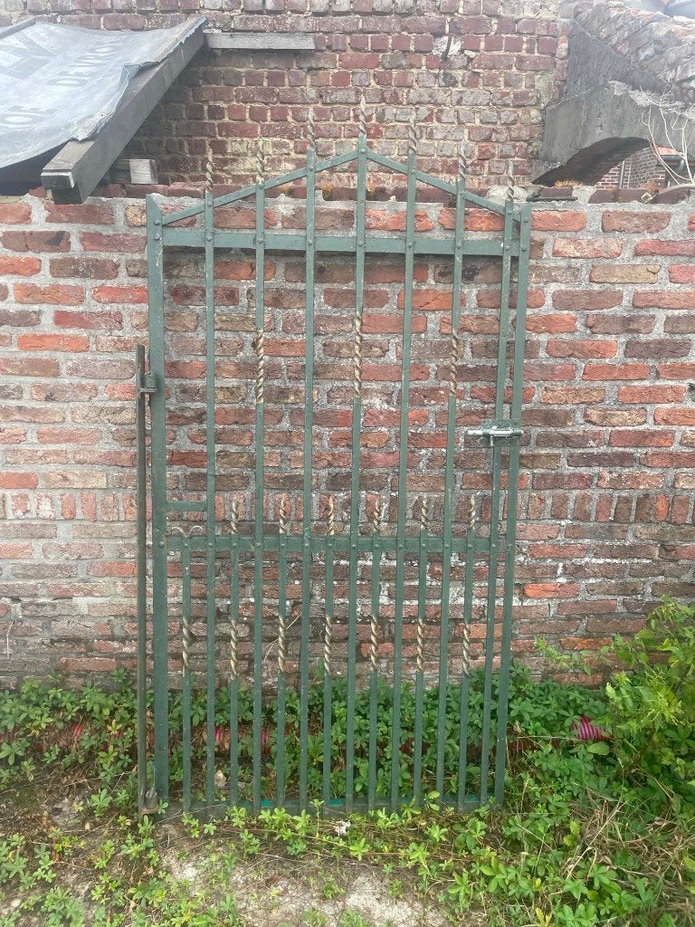 Tuinhek smeedijzer, Tuin en Terras, Tuinhekken en Hekwerk, Ophalen, Tuinhek