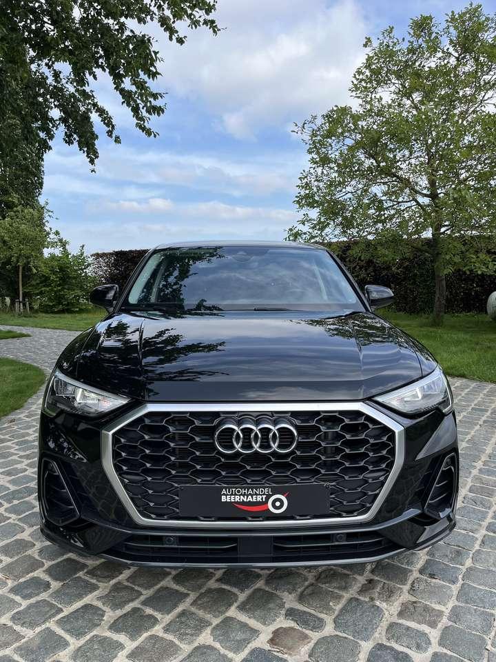 Audi Q3 Sportback 35 TFSI  S tronic/1eignr/59700km/Carplay/, Auto's, Audi, 1498 cc, Zwart, 4 cilinders, https://public.car-pass.be/vhr/1d2c99c8-e350-4d9d-9526-6bd78045305e