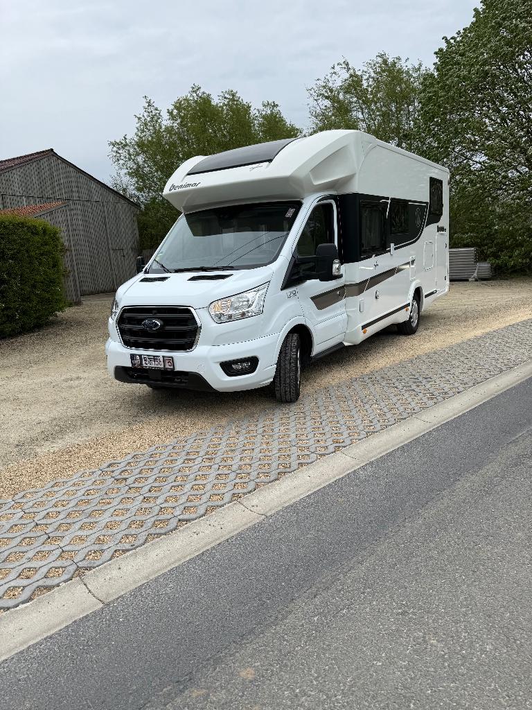 Te Koop: Benimar CoCoon 463 – Bouwjaar 2022 – Topstaat!, Caravans en Kamperen, Automaat, Airbags, Koelkast, Ford