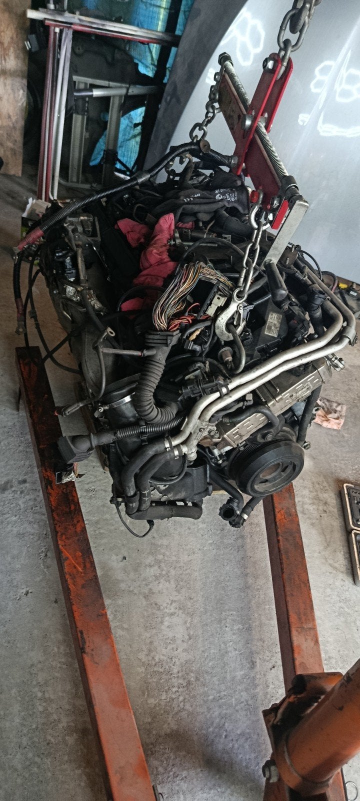 moteur n57d30c, Ophalen